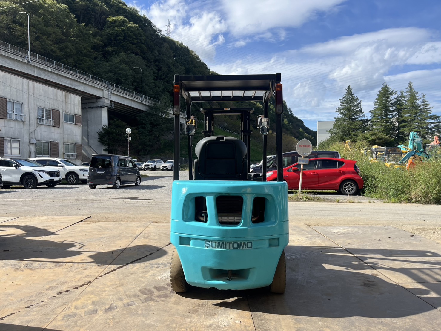 長野発★住友 1.5tフォークリフト　03FG15PAX12GD 2013 H25年式 1769時間★レンタル可★ - 画像 5
