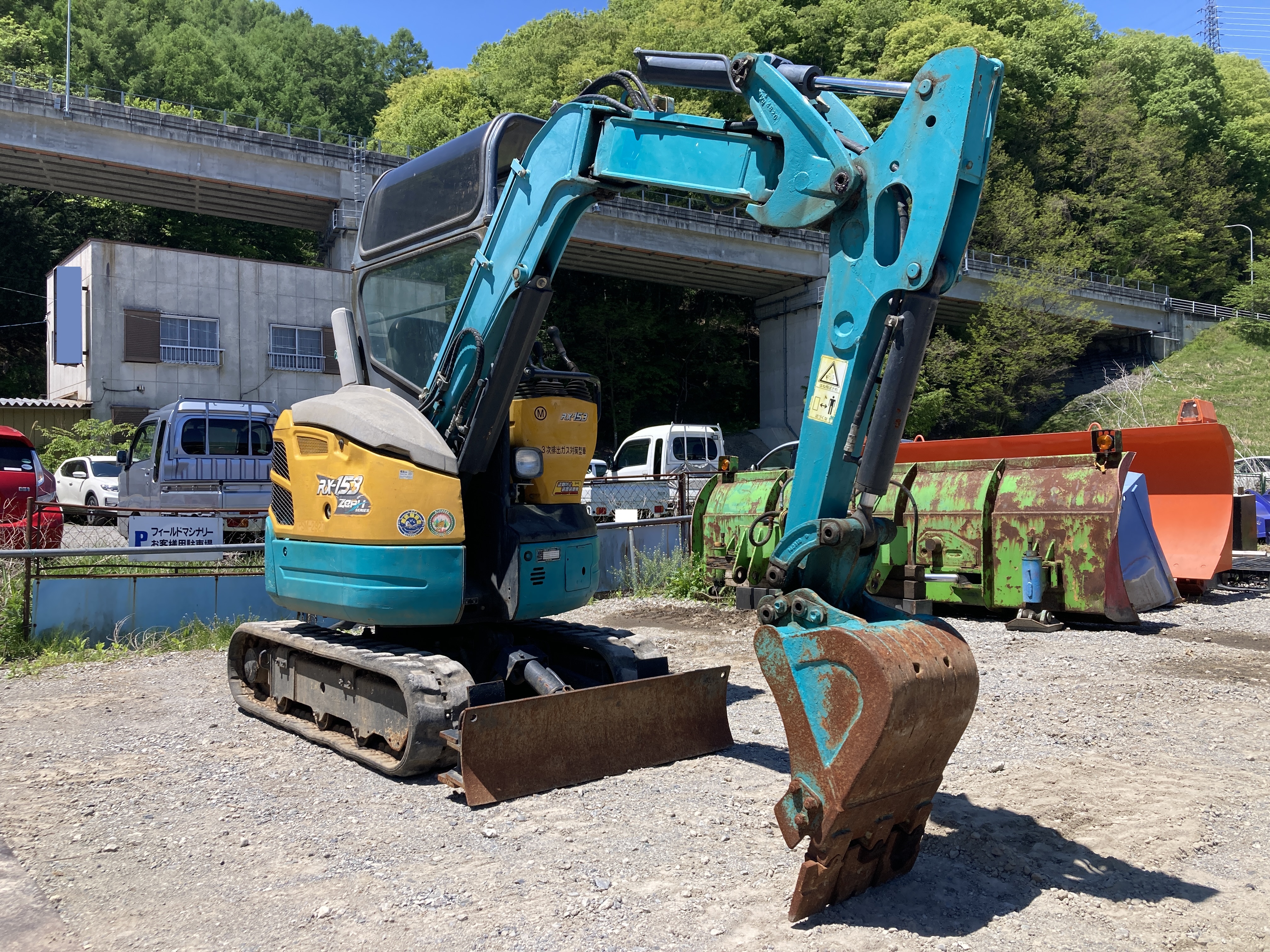 長野発★クボタ RX-153S 2015 H27年式★レンタル可★