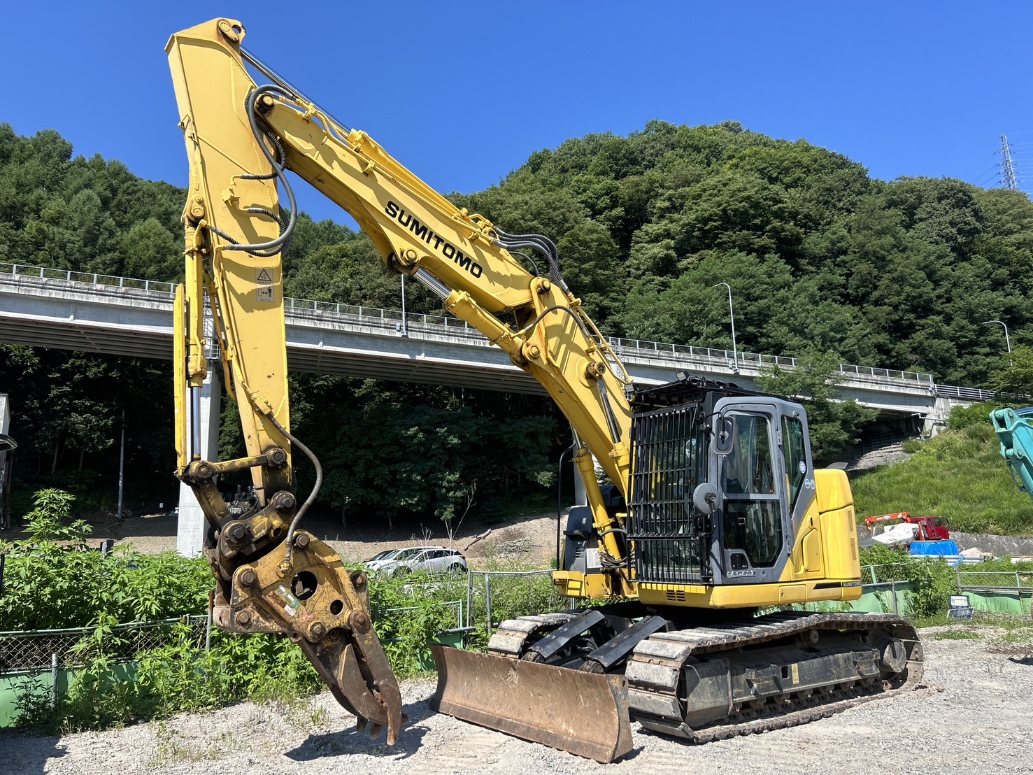 長野発★住友 SH135X-6 2014 H26年式 3518時間★レンタル可★ - 画像 2
