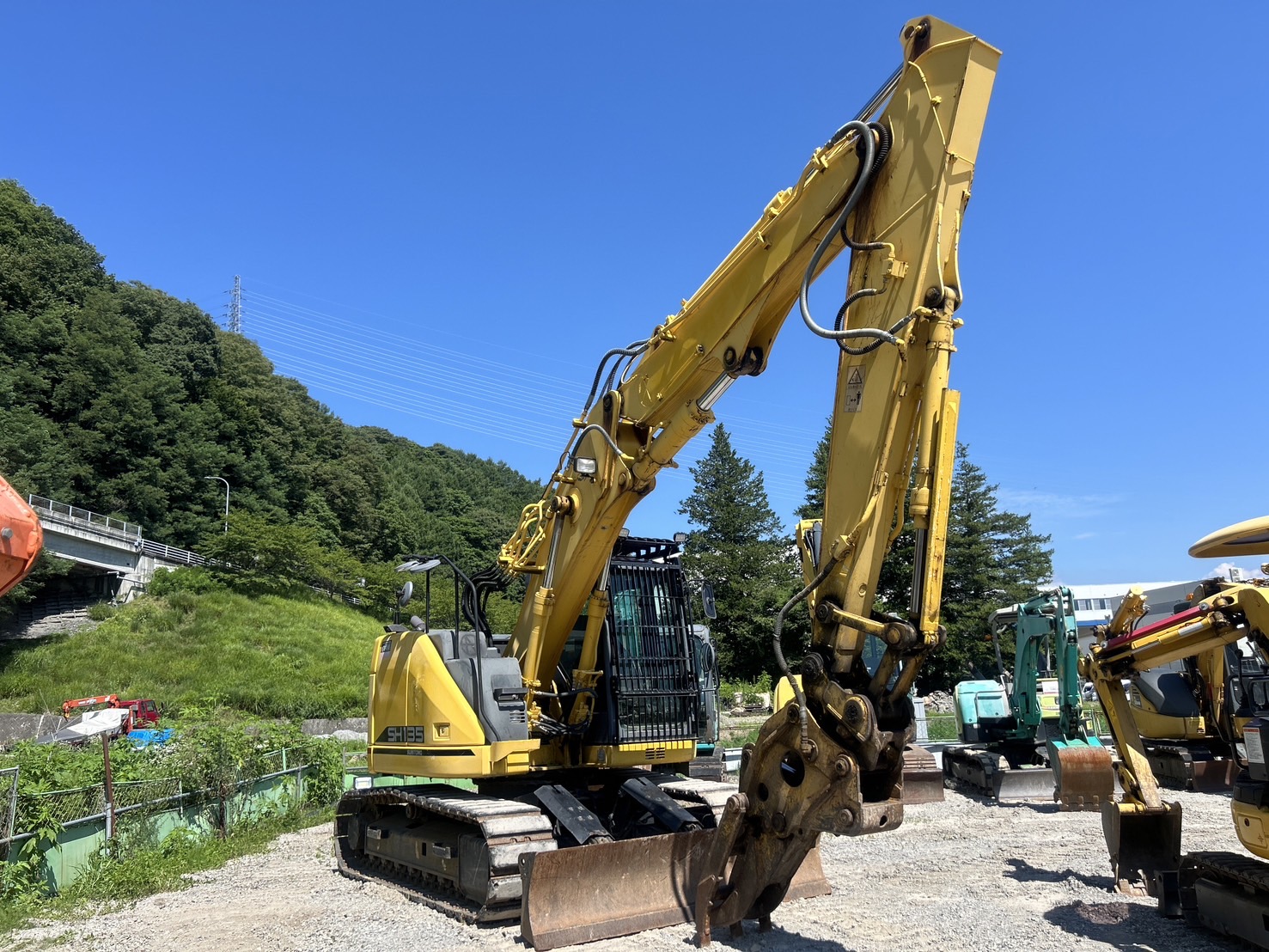 長野発★住友 SH135X-6 2014 H26年式 3518時間★レンタル可★