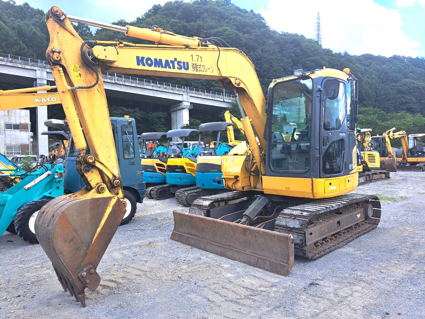 長野発★コマツ PC78US-8 2011 H23年式 3425時間★レンタル可★ - 画像 2