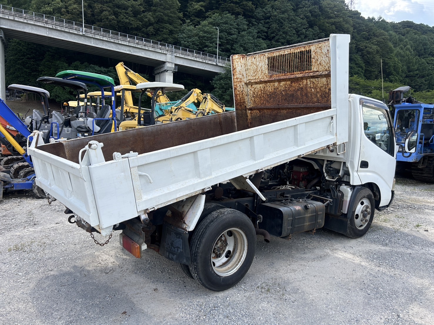長野発★日野 デュトロ 3t低床ダンプ BDG-XZU314T H20年式 105450km - 画像 4