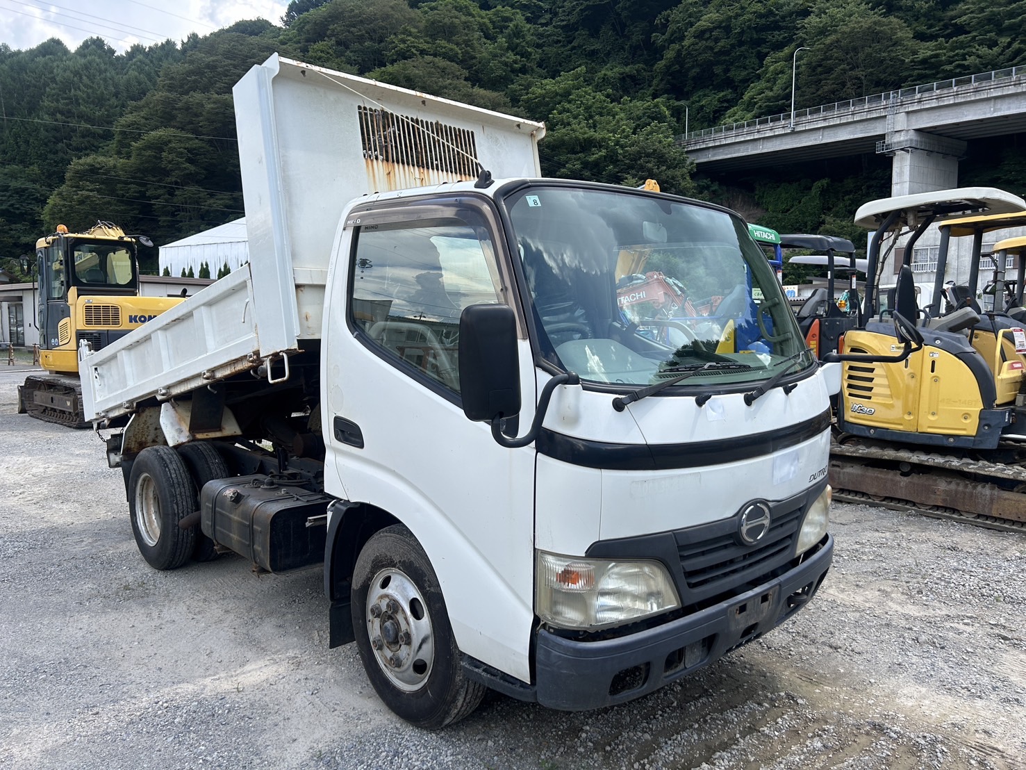 長野発★日野 デュトロ 3t低床ダンプ BDG-XZU314T H20年式 105450km