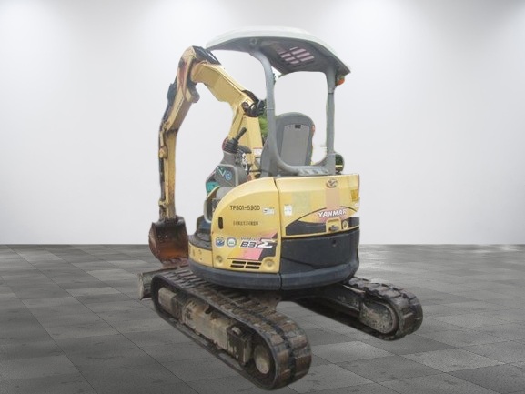 長野発★ヤンマー B3-6A 2014年式 3358時間クレーン付★レンタル可 - 画像 4