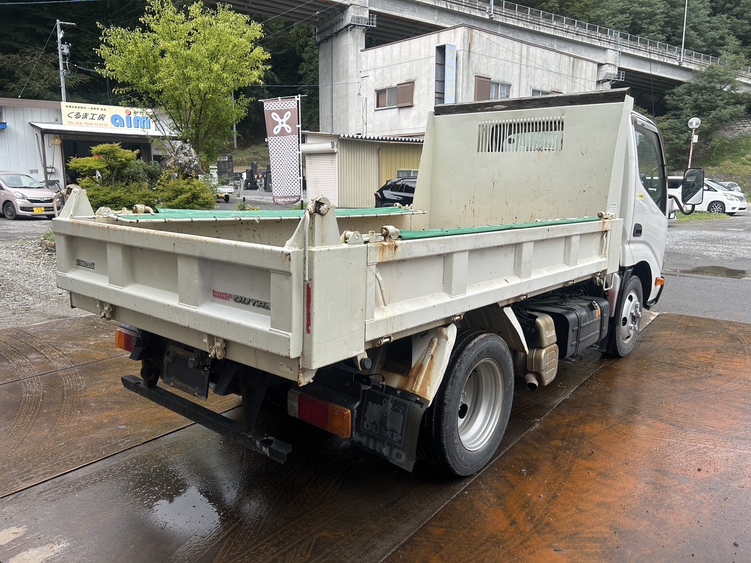 日野 2t四駆ダンプ　TKG-XZU675T 2013 H25年式 52657km - 画像 3