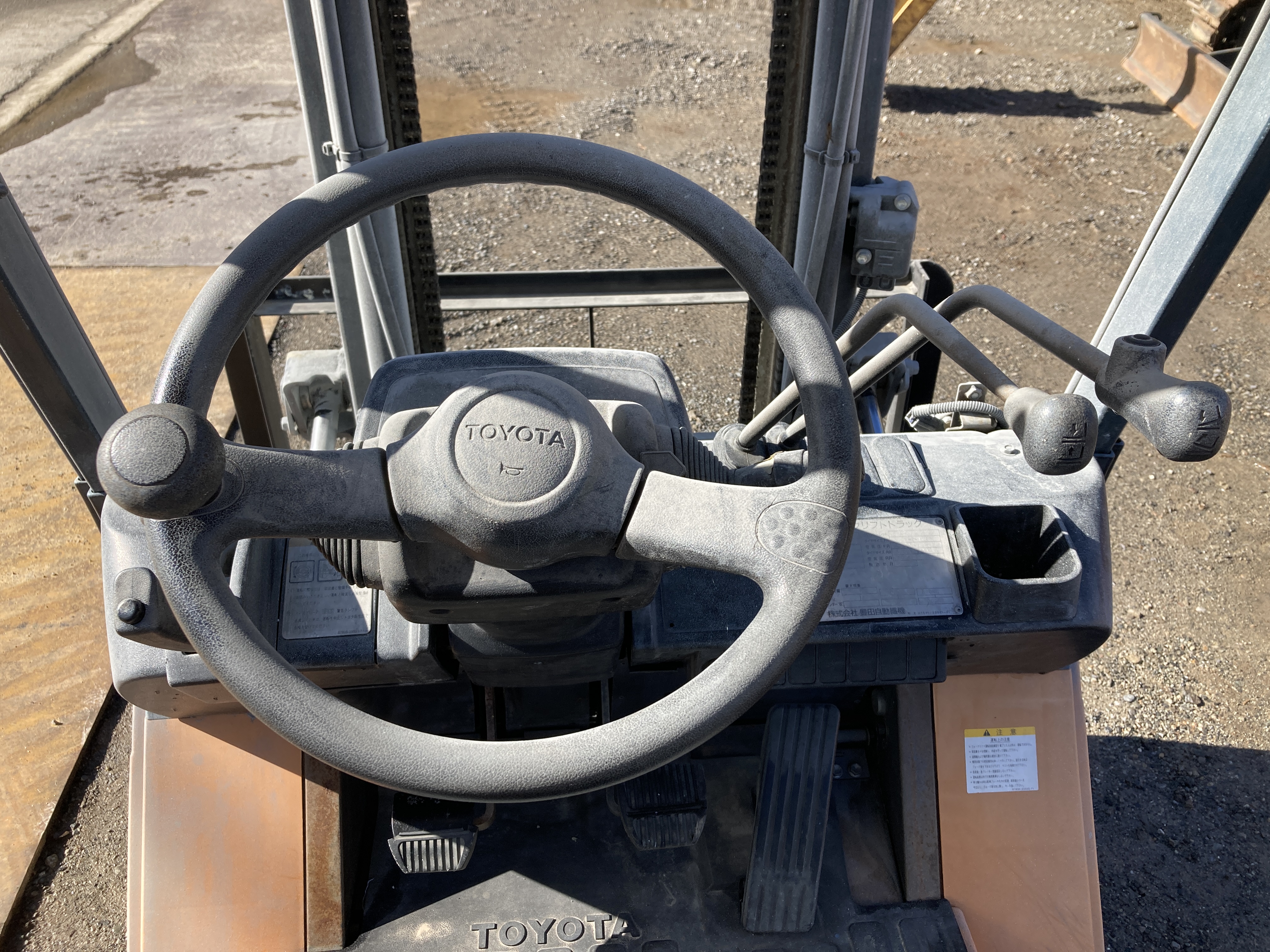 長野発★トヨタ 02-7FGL1 トヨタ1トンフォークリフト 2004 H16年式 780時間★レンタル可★ - 画像 14