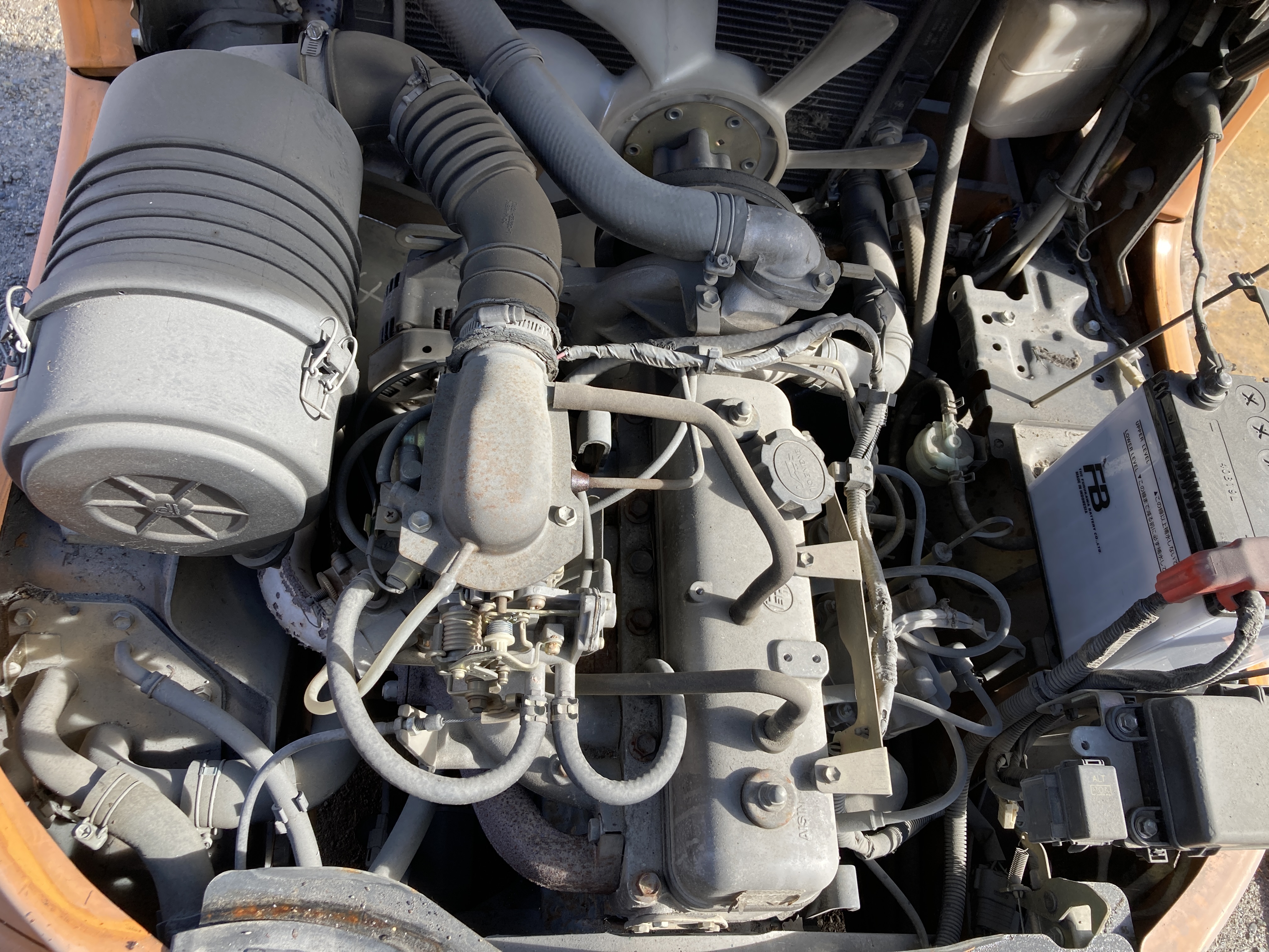 長野発★トヨタ 02-7FGL1 トヨタ1トンフォークリフト 2004 H16年式 780時間★レンタル可★ - 画像 19