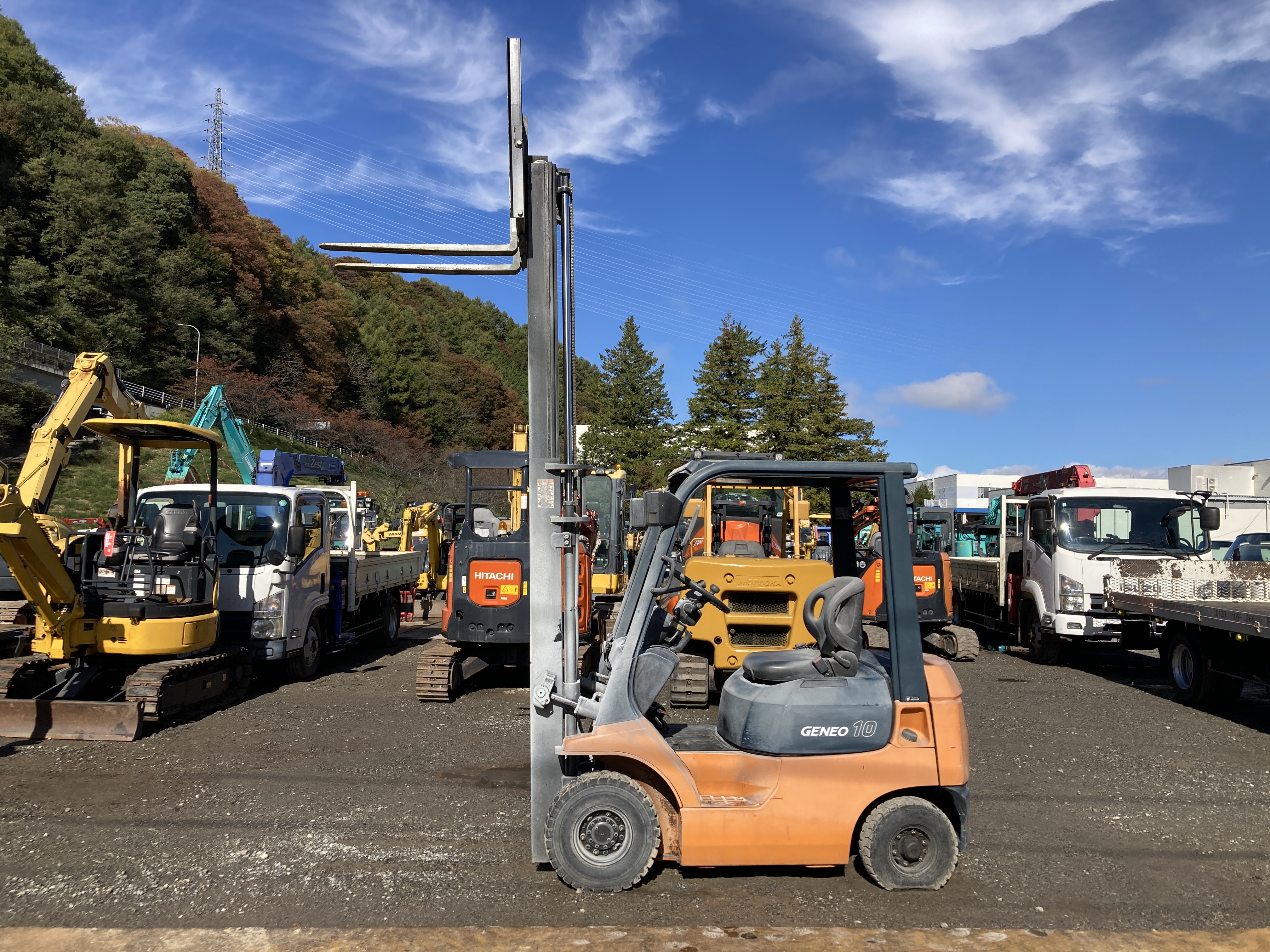 長野発★トヨタ 02-7FGL1 トヨタ1トンフォークリフト 2004 H16年式 780時間★レンタル可★ - 画像 34