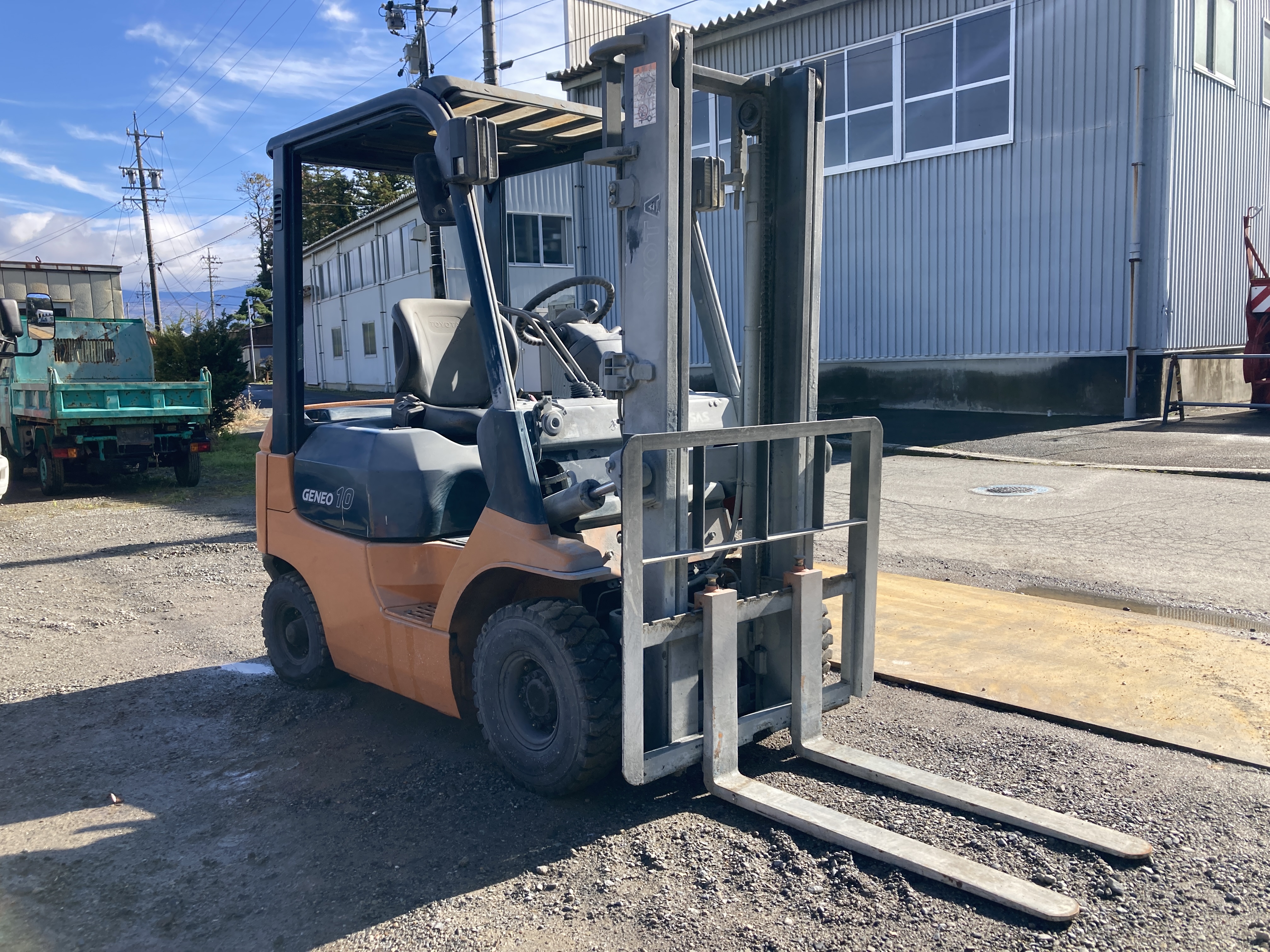 長野発★トヨタ 02-7FGL1 トヨタ1トンフォークリフト 2004 H16年式 780時間★レンタル可★