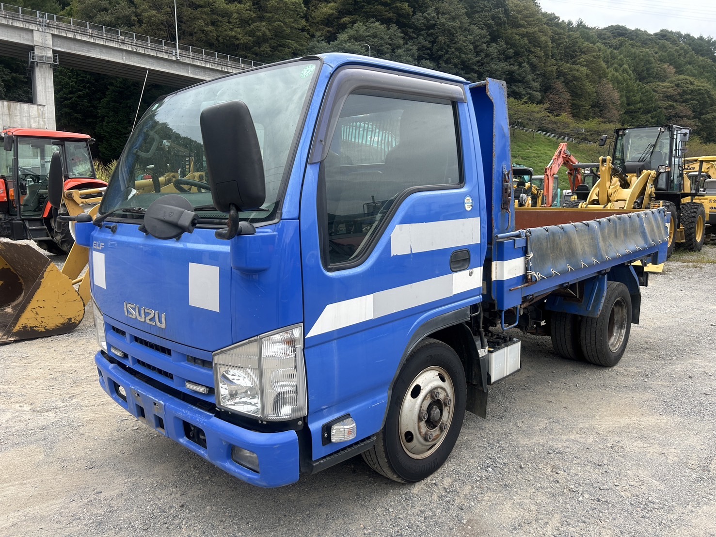 いすゞ エルフ2tダンプ　TKG-NJR85AN 2014 H26年式 83565km - 画像 2