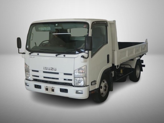 長野発★いすゞ エルフ　ワイドローダーダンプ SKG-NPR85YN 2014 H26年式 139,317km★レンタル可★ - 画像 3