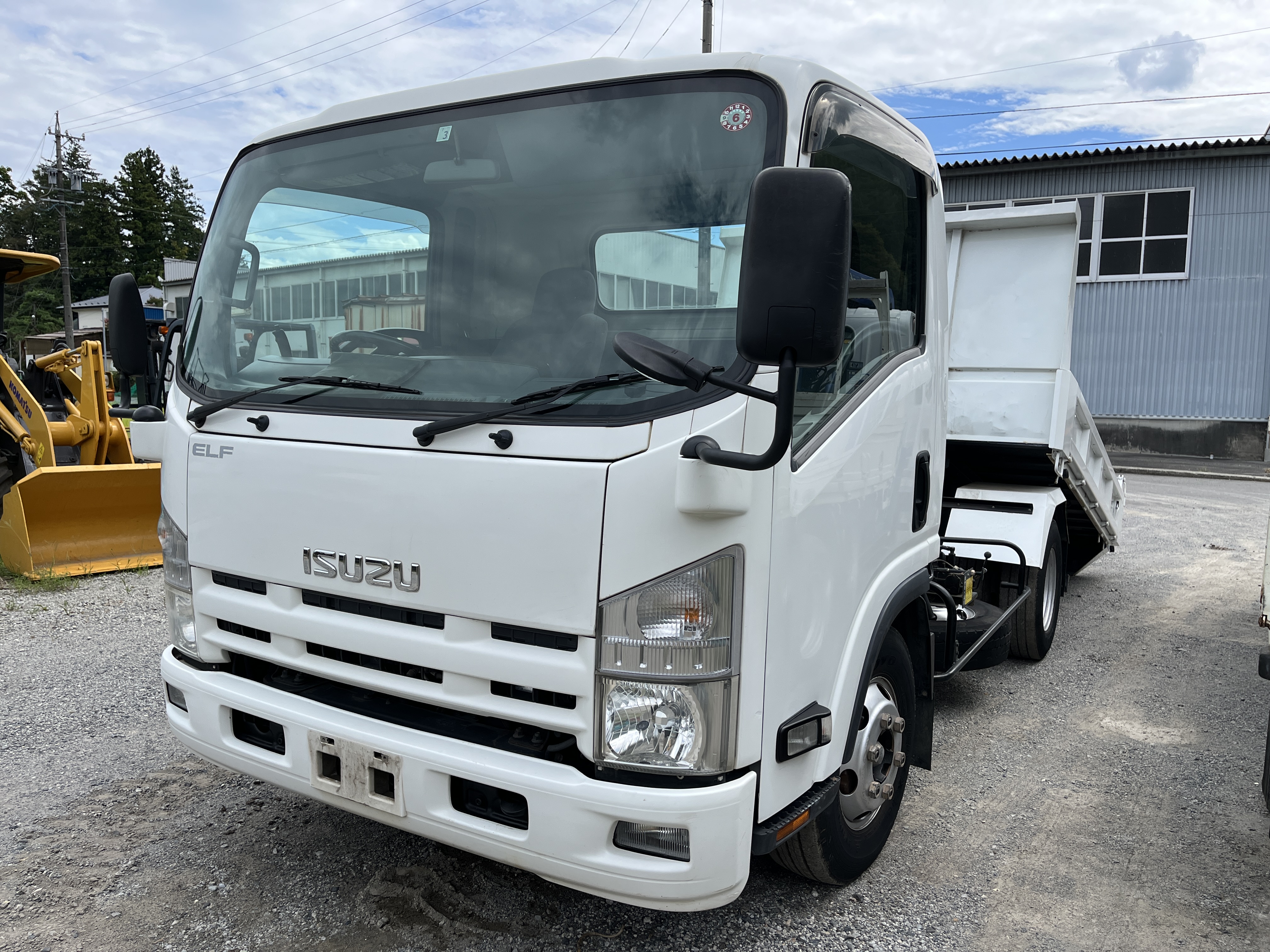 長野発★いすゞ エルフ　ワイドローダーダンプ SKG-NPR85YN 2014 H26年式 139,317km★レンタル可★ - 画像 20