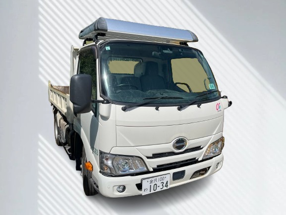 長野発★日野 3tダンプ デュトロ 2RG-XZU630 2022 R4年式 65,390km★レンタル可★
