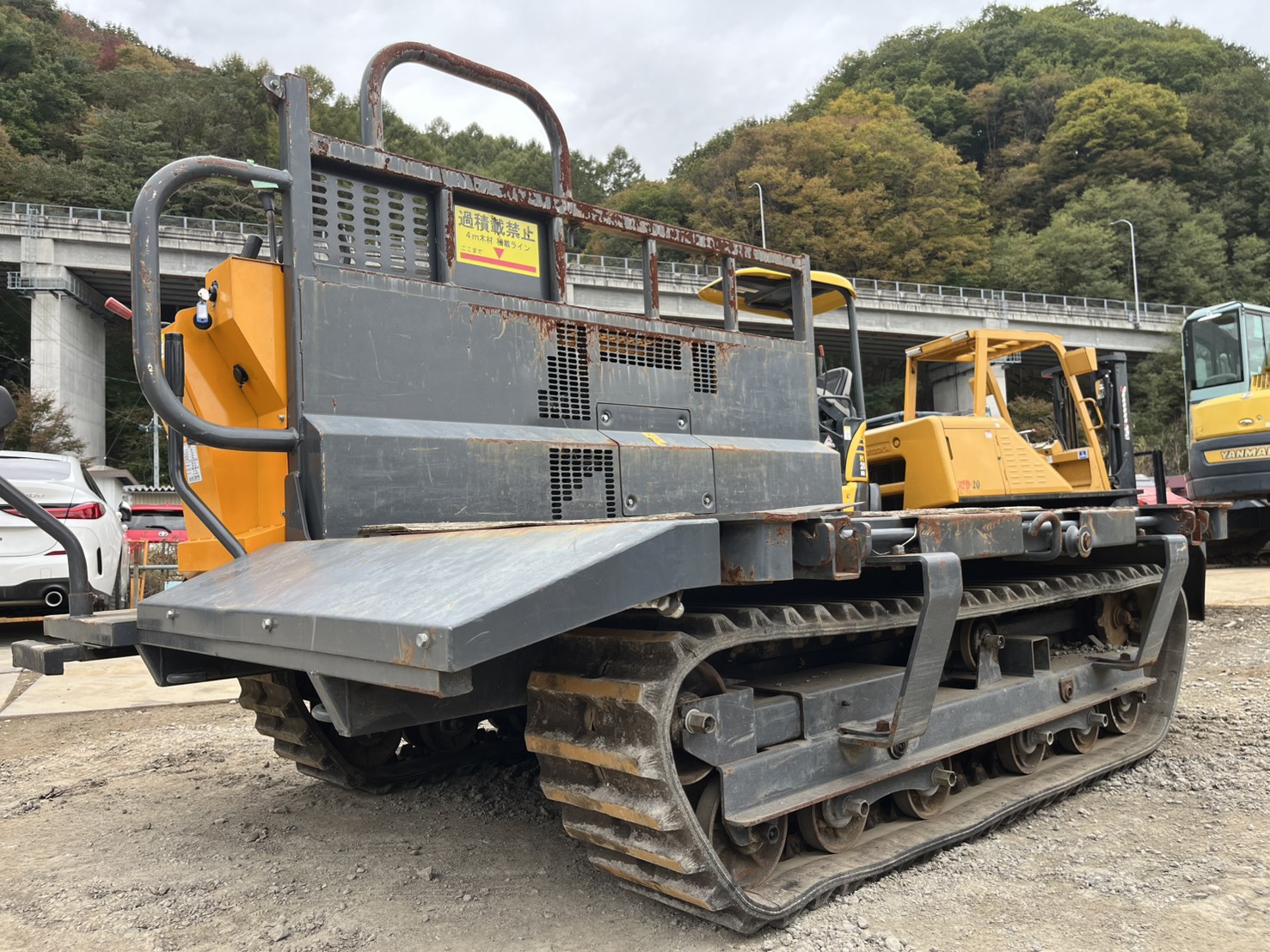 長野発★ YAMAGUCHI 林業用運搬機　RN200 不明年式★レンタル可★ - 画像 2