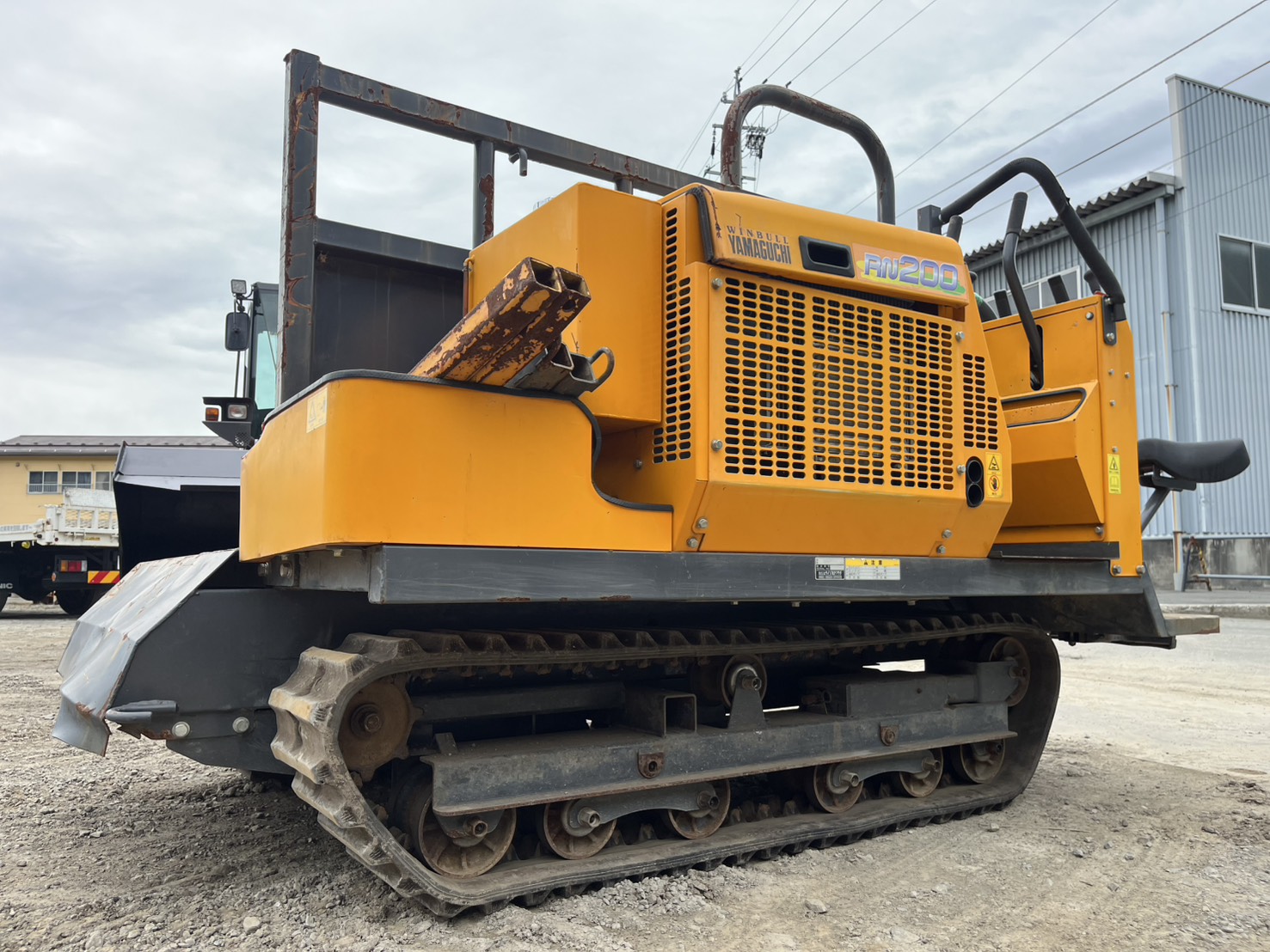 長野発★ YAMAGUCHI 林業用運搬機　RN200 不明年式★レンタル可★ - 画像 3