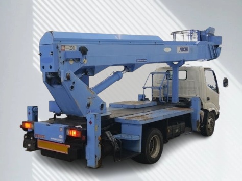 長野発★日野 22m高所作業車　BDG-XZU344M 2007 H19年式 31431km★レンタル可★ - 画像 2