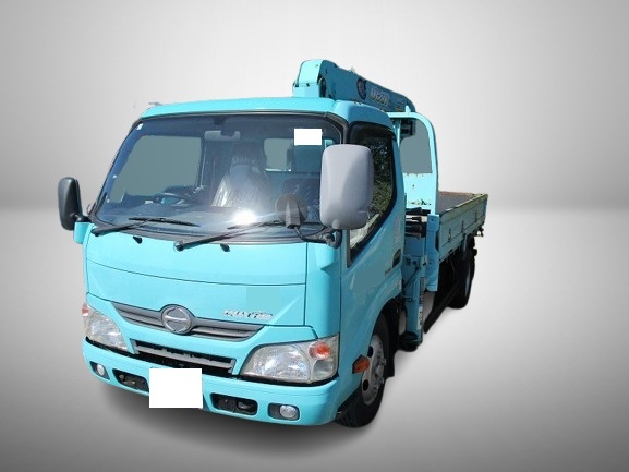 長野発★日野 3tユニック　TKG-XZU650 2014 H26年式 56193km★レンタル可★ - 画像 2