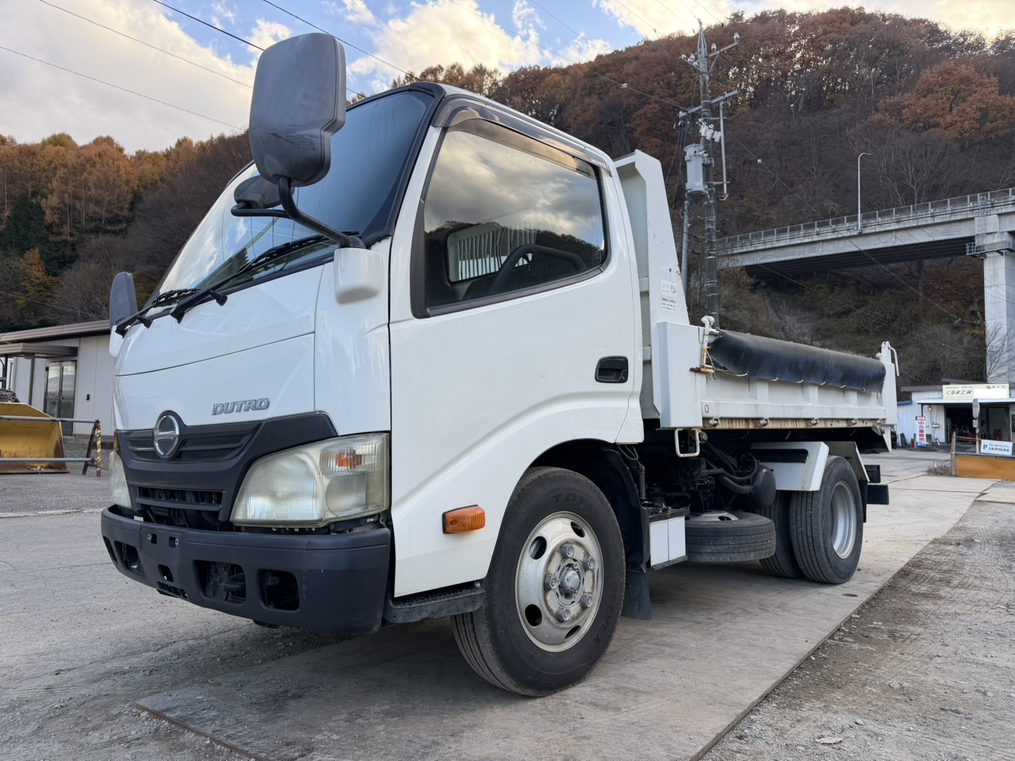 長野発★日野 デュトロ　3tローダーダンプ　XZU620T 2012 H24年式 102684km★レンタル可★ - 画像 3