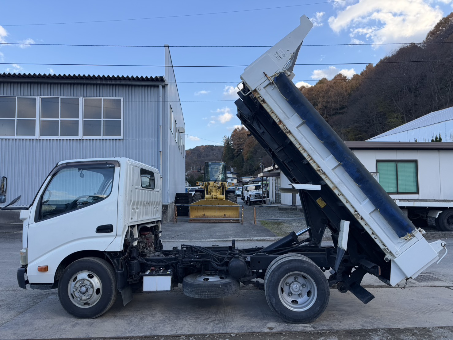 長野発★日野 デュトロ　3tローダーダンプ　XZU620T 2012 H24年式 102684km★レンタル可★ - 画像 23