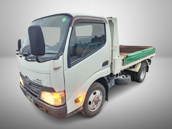 長野発★日野 2tダンプ4WD　TKG-XZU675T 2013 H25年式 41805km★レンタル可★ - 画像 2